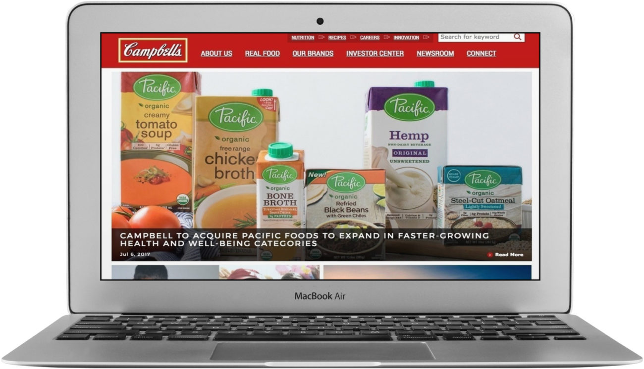 Campbell Soup, WordPress, Development, Theme Design