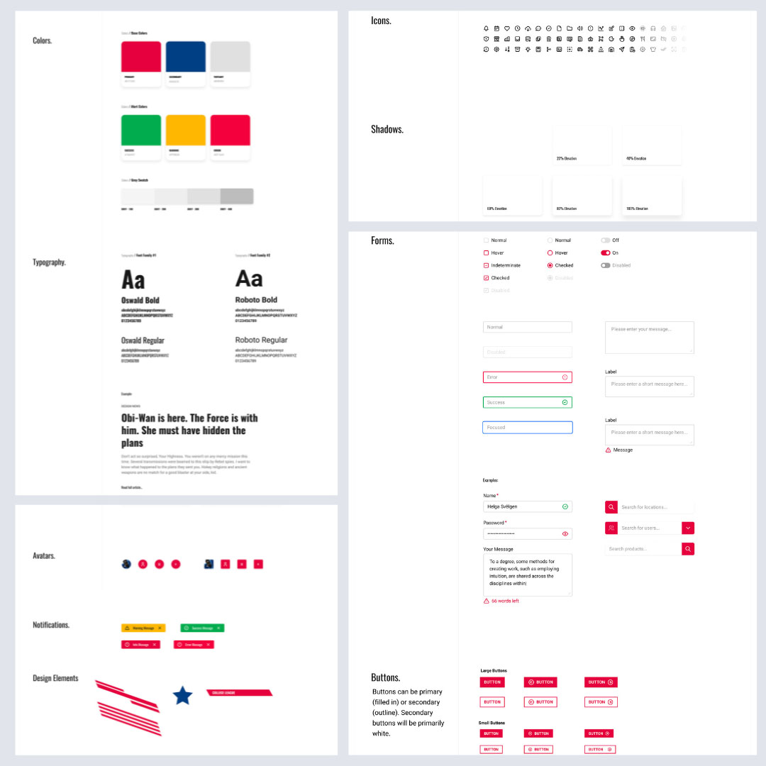 USA Clay Target Website Style Guide - WebDevStudios