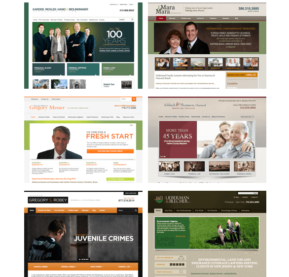 LexisNexis site collage